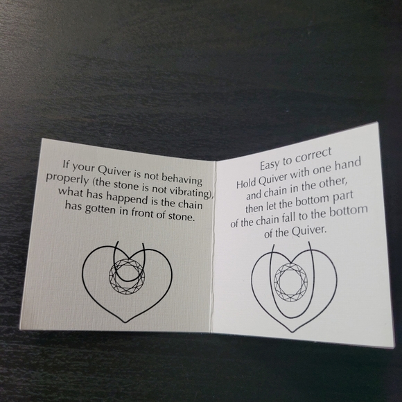 Sterling Silver Quiver Necklace, Key pendant - Picture 6 of 7